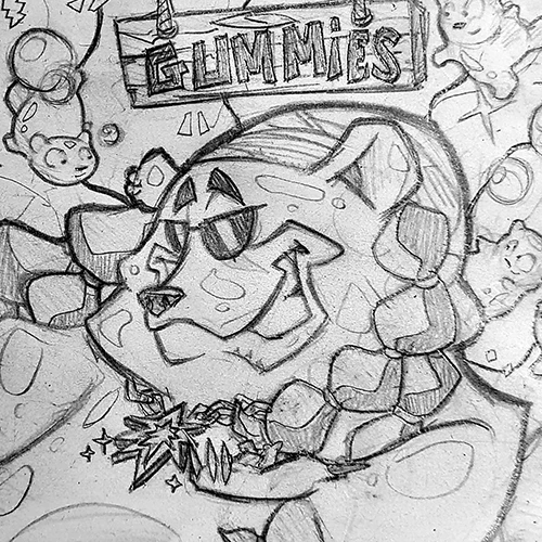 Croquis bonbons 1